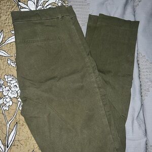 Old Navy Army Green Pixie Skinny Pants